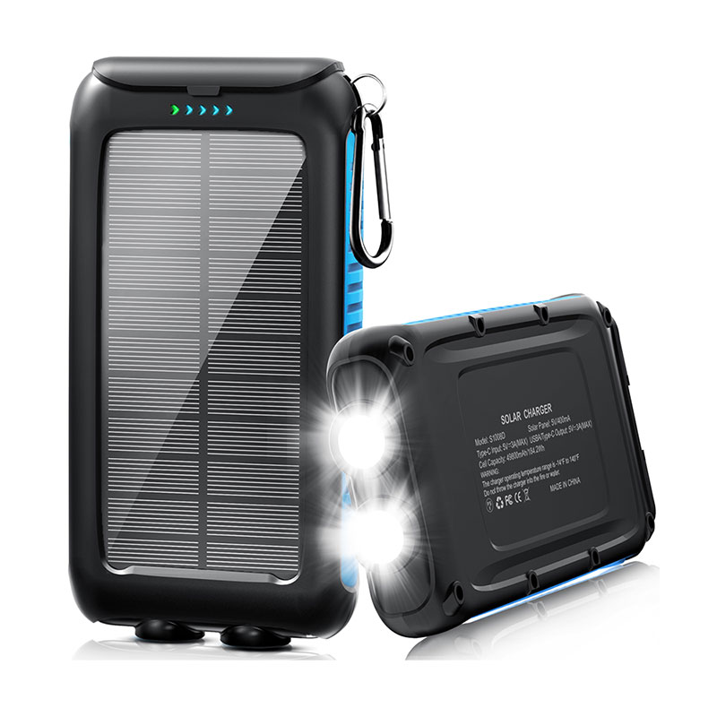 30000 mAh Solarpanel-Powerbank