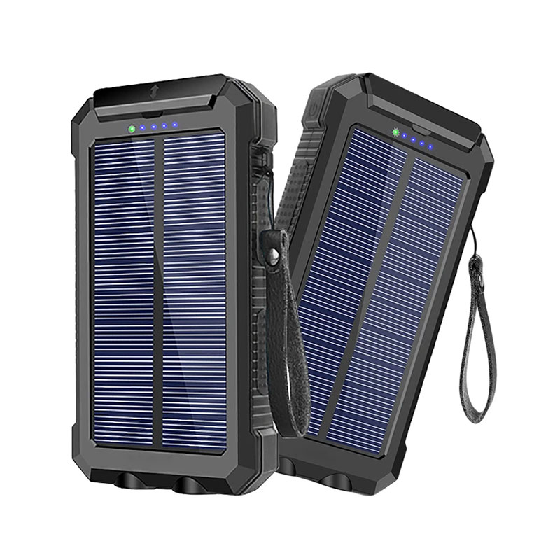 Tragbare Solar-Powerbank 10000 mAh