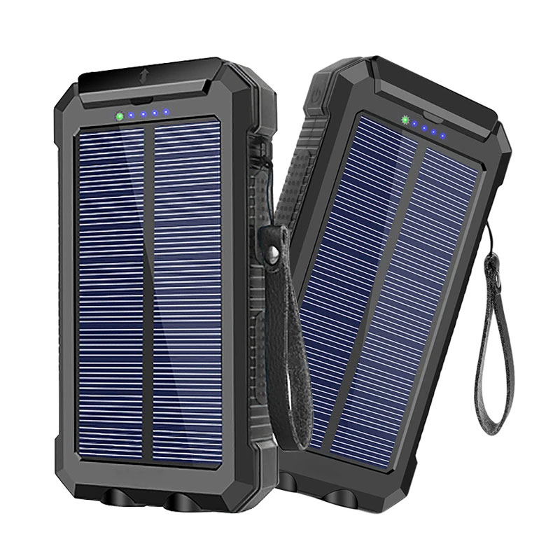 Solar-Powerbank 30000 mAh wasserdicht