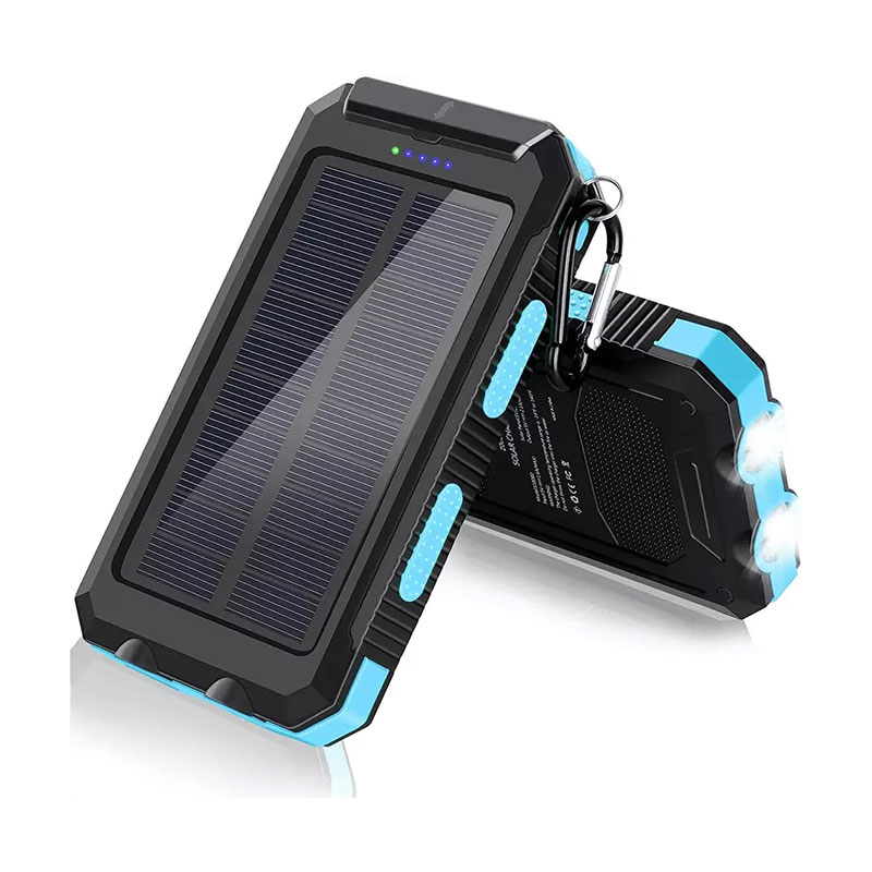 Tragbares Solar-Powerbank-Ladegerät 20000 mAh